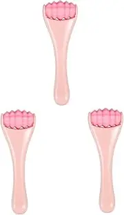 3 Pcs Portable Eye Skin Roller Facial Massage Tool Beauty Tool Skin Care Smooth Silicone