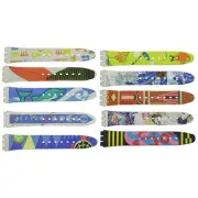 12mm 17mm 18mm Replacement SWATCH Band fits Irony & Others - Vintage Designs