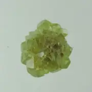 green Demantoid Garnet crystal, cluster specimen, Madagascar, 4.55 cts #63