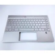 New Silver Palmrest Case Keyboard L53415-001 TPN-W144 For HP Envy X360 13-AQ US