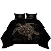 Golden Turtle Coverlet