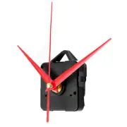 2pcs Black Quartz Clock Movement Mechanism DIY Repair Part 3D Red Hands M8I2