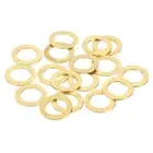 28Pcs Brass Flat Washer, M10 10 x 16 x 1mm Fenders Washers Assortment