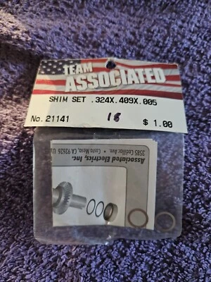Team Associated 21141 Shim Set .324X .409X .005 RC10 RC Car Truck Parts