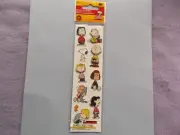 NEW THE WHOLE PEANUTS GANG LAYERED STICKERS CHARLIE BROWN, LINUS, SALLY & MORE