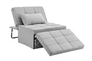 Shangri-La Ontario Ottoman Sofa Bed (Grey)