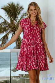 Cactus Tiered Dress--LLI-CACTU-S20