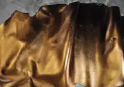 Metallic Bronze Chap Leather Sides/Made in USA