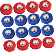 NULYLU 24pcs Shuffleboard Replacement Shuffleboard Bowling Balls Casters Wheel Mini Caster for Boys and Girls