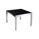 New Rapidline Glass and Chrome Square Coffee Table office visitor modern stylish