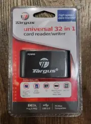NEW Targus Universal 32 in 1 High Speed 2.0 Memory Card Reader/Writer TGR-CRD25