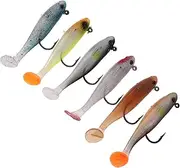 JOINPAYA 6Pcs Portable Artificial Fishing Bait Lifelike for Bass and Carp Durable and Practical Fishing Supplies for Lakes Rivers and Streams