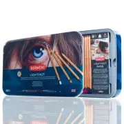 Derwent Lightfast Oil-based Colour Pencils Tin Case 100 Assorted 2306017