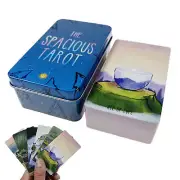 The spacious Tarot Deck 78pcs Cards Divination Prophet Cards Gift Board Game