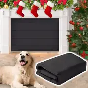 Magnetic Fireplace Cover Indoor: 39×32 Fire Place Blanket for Brick/Gas Fireplac