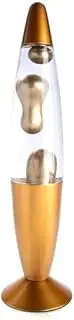 MDI Metallic Magma Motion Lamp, Gold