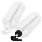 2pcs Foaming Soap Bottle Shampoo Conditioner Bottles Lotion Pump Dispenser