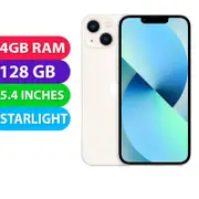 Apple iPhone 13 Mini (128GB, Starlight) - Refurbished (Excellent)