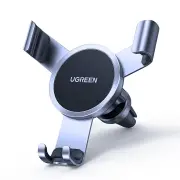 Ugreen LP493 Car Air Vent Gravity Mount Stand with Universal Rotary Ball Aluminum Alloy Clamp Support for 4.7-7.2 inch M