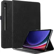 AsWant Case for Samsung Galaxy Tab S9+ Plus 5G 2023 /S8+ Plus 5G 2022 /S7 FE 2021/S7 Plus 2020 12.4 Inch Ultra Thin PU Leather Protective Case for SM-T730/ T736B/ SM-X810/ X816/ SM-970/ SM-976B