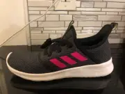 NEW: ADIDAS Energy Cloud V Running Athletic Shoes Grey Black Women's BY1917