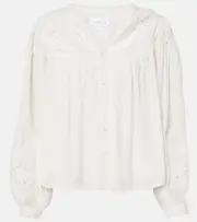 [Velvet] Velvet Libby open-knit blouse AU 16 beige