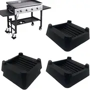 4 Pcs Griddle Leveling Shims Kit for Blackstone Griddle, Stackable Grill Accessories,for Blackstone Electric Tabletop with Stand,Leg,Keep Flat Top Grill in Level