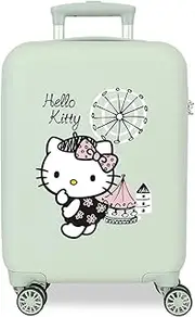 [Hello Kitty] Fair Suitcase, Green, Suitcase, Green, Suitcase