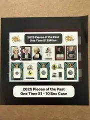 2025 Super Break Pieces of the Past One Time Series 1 Edition Hobby 10-Box Case
