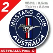 Ford Mustang Club of Australia, Ford Mustang Logo Sticker