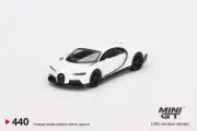 Mini GT 1:64 Bugatti Chiron Super Sport White Model Car MGT00440-2B