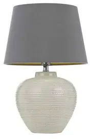 Selma Table Lamp, White