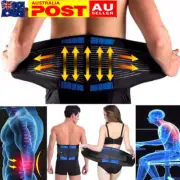 Adjustable Neoprene Double Pull Lumbar Support Lower Back Brace Pain Relief A29