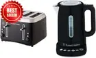 Addison 4-Slice Toaster Matte Black & Digital Kettle Keep Warm