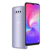 New TCL 10 SE 6.52" V-Notch Display Unlocked Android Smartphone - Icy Silver