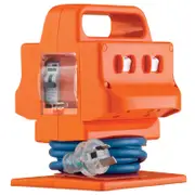 Arlec 15A 4 Outlet Heavy Duty Power Block with Safety Switch