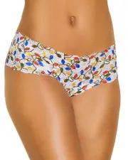 Cosabella Never Say Never Printed Low Rise Lace Boyshorts