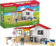 schleich Farm World 42502 Veterinary Practice with Pets for Children from 3+ Years