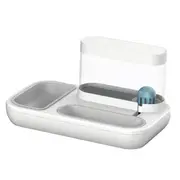 2 in 1 Detachable Anti Spill Pet Feeder