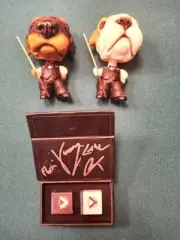 VENOM TRICKSHOTS FLORIAN KOHLER SIGNED BILLIARD CHALK POOL BOBBLE HEAD DOGS SALE