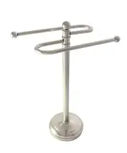 Freestanding Fingertip Towel Holder Stand Brushed Nickel