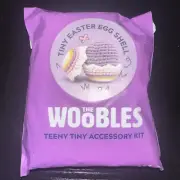 The Woobles -Tiny Easter Egg Shell- Teeny Tiny Accessory Crochet Kit SEALED