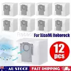 12X Dust Bags for Roborock S8+ S8 Pro Ultra,S7 MaxV Ultra,Q8 Max,Q7 Max+,Q5+