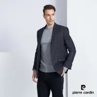 在飛比找Yahoo奇摩購物中心優惠-Pierre Cardin皮爾卡登 男款 時尚暗格紋休閒西裝
