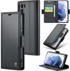 For Samsung Galaxy S21 Plus Case Durable PU Leather with Magnetic Card Holder