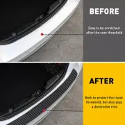Car Rear Sill Bumper Protector Carbon Protector Fiber Guard Protector Bumper (for: Daihatsu)