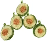 PRETYZOOM 5Pcs Avocado Dish Towels Lightweight and Quick Drying Kitchen Dishwashing Cloths for Effortless Cleaning of Dishes Pots Walls and More