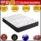 Giselle Bedding Glay Bonnell Spring Mattress 16cm Thick Queen Size Firm Foam New