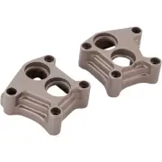 Arlen Ness 12-575 10-Gauge Lifter Block Covers - Titanium Anodized