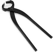 Bonsai Root Cutter, 205mm Professional Grade Manganese Steel Alloy Concave Bonsai Tree Cutter Tool with Ergonomic Handle, Multipurpose Gardening Tool for Branch and Roots